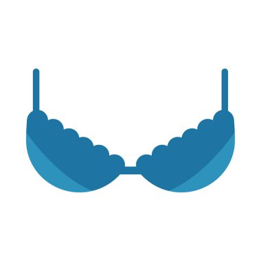 sütyen simgesi vektör illüstrasyonu 