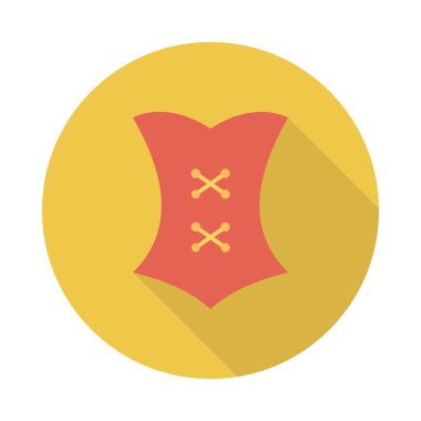 korse simge vektör çizim 