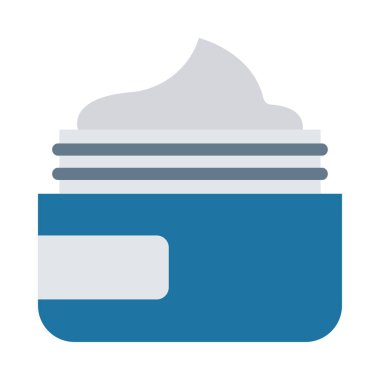 krem simge vektör çizim 