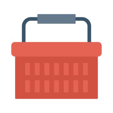 Sepet Simgesi vektör illüstrasyonu 