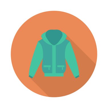 Beyaz arka plan üzerinde izole moda düz simgesi 