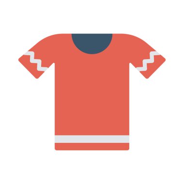 t-shirt simgesi vektör illüstrasyonu 