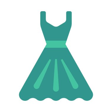 elbise simgesi vektör illüstrasyonu 