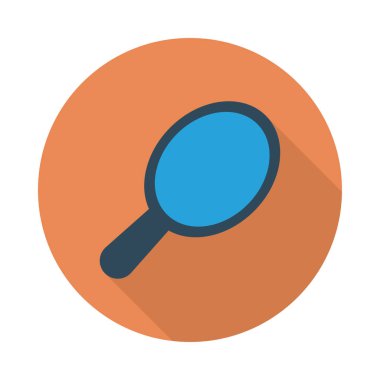 Ayna simgesi vektör illüstrasyonu 