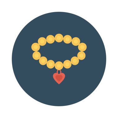 bilezik simge vektör çizim 