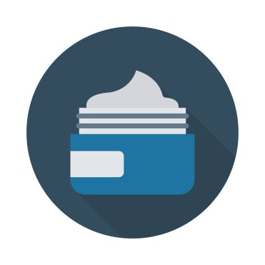 krem simge vektör çizim 