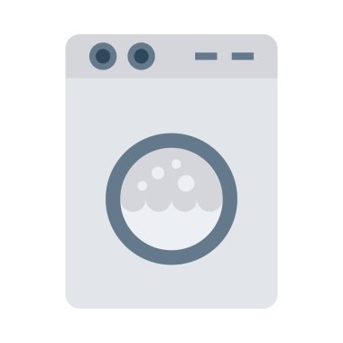 çamaşır makinesi vektör çizim 