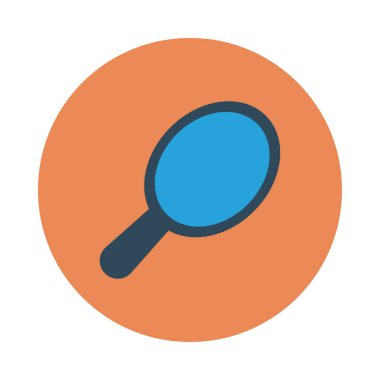 Ayna simgesi vektör illüstrasyonu 