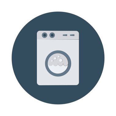 çamaşır makinesi vektör çizim 