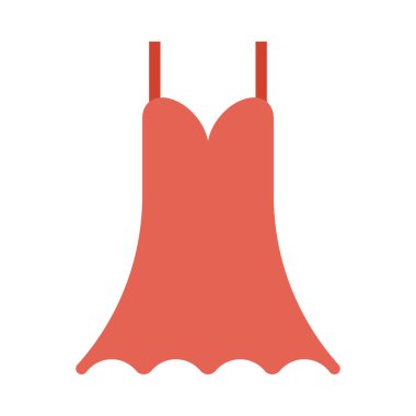 elbise simgesi vektör illüstrasyonu 