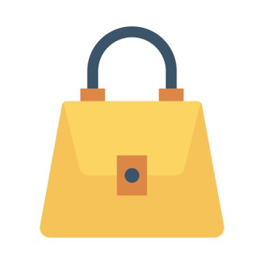 çanta simgesi vektör illüstrasyonu 