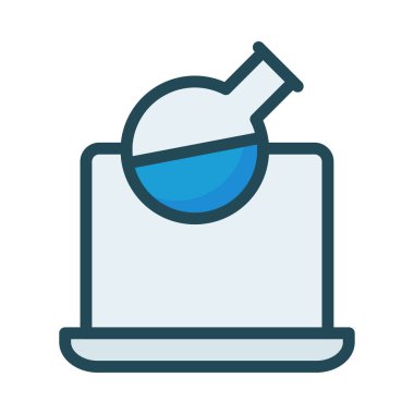 Renkli düz beyaz arka plan üzerinde izole web simgesi 