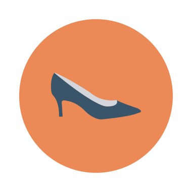 ayakkabı ikonu vektör illüstrasyonu 