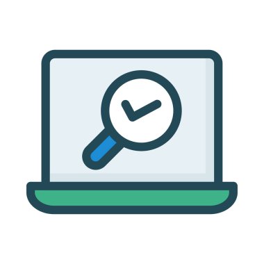 Büyütme cam vektör illüstrasyonu 