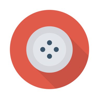 düğme simgesi vektör illüstrasyonu 