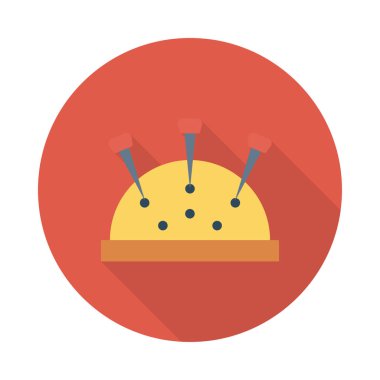 PIN yastık vektör çizim 