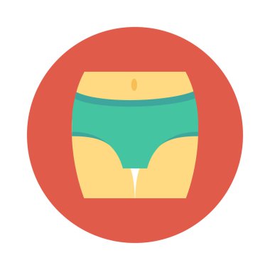 pantolon simgesi vektör illüstrasyonu  