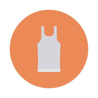 t-shirt simgesi vektör illüstrasyonu 