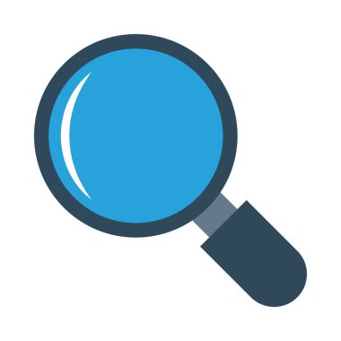 Büyütme cam vektör illüstrasyonu 