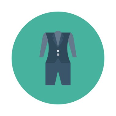 giysi simgesi vektör illüstrasyonu 