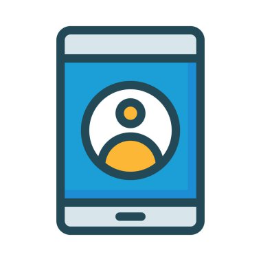 Telefon iletişim vektör çizim 