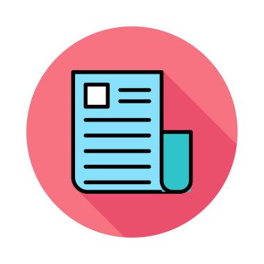 Renkli düz beyaz arka plan üzerinde izole web simgesi 