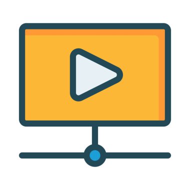 oyuncu simge vektör çizim 