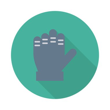 Beyaz arka plan üzerinde izole moda düz simgesi 