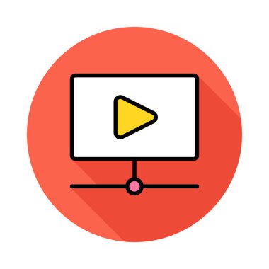 oyuncu simge vektör çizim 