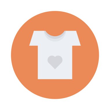 Beyaz arka plan üzerinde izole moda düz simgesi 