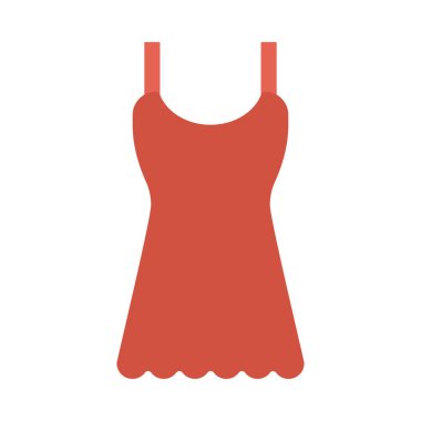 elbise simgesi vektör illüstrasyonu 