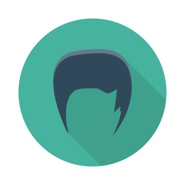 simge vektör çizim peruk 