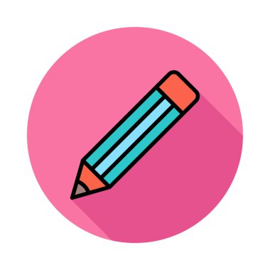 kalem simgesi vektör illüstrasyonu  