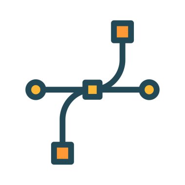 bağlantı simgesi vektör illüstrasyonu 