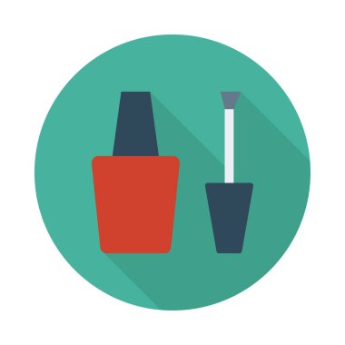 Beyaz arka plan üzerinde izole moda renk web simgesi 