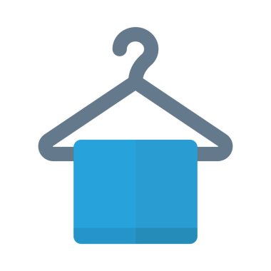 havlu ikonu vektör illüstrasyonu 