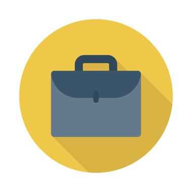 çanta simgesi vektör illüstrasyonu 