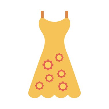 elbise simgesi vektör illüstrasyonu 