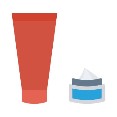 krem simge vektör çizim 