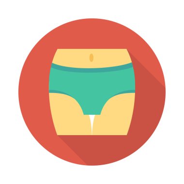 pantolon simgesi vektör illüstrasyonu  