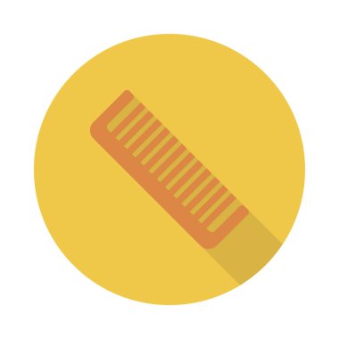 saç fırçası simge vektör çizim 