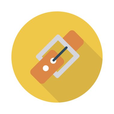 Beyaz arka plan üzerinde izole moda renk web simgesi 