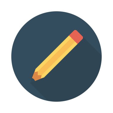 kalem simgesi vektör illüstrasyonu 