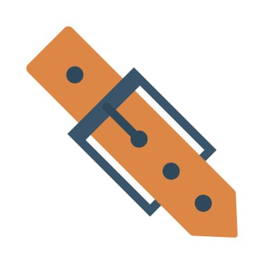 Beyaz arka plan üzerinde izole moda düz simgesi 