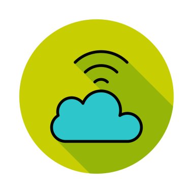 wifi simgesi vektör illüstrasyonu 