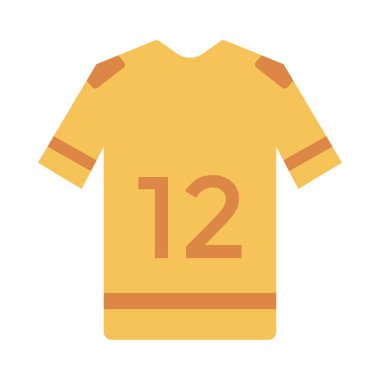 t-shirt simgesi vektör illüstrasyonu 