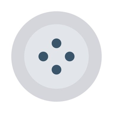 düğme simgesi vektör illüstrasyonu 