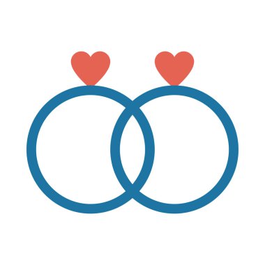 Alyans simge vektör çizim 