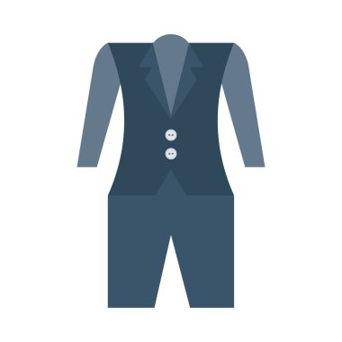 giysi simgesi vektör illüstrasyonu 