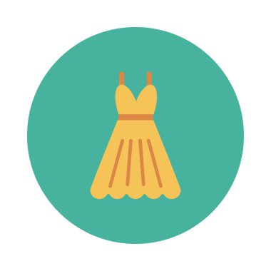 elbise simgesi vektör illüstrasyonu 